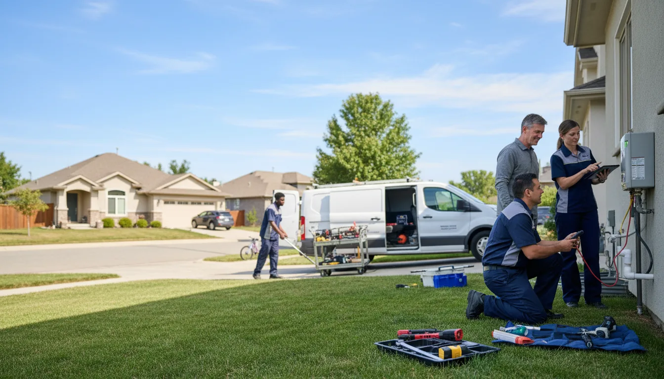 Tankless water heater service in Orleans, MI